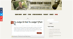 Desktop Screenshot of goodfightradio.org